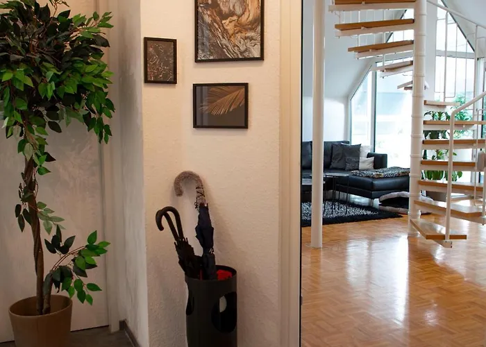 Apartament Modern Luxury Duplex In Duesseldorf-benrath